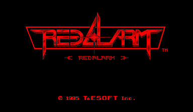 Red Alarm Title Screen